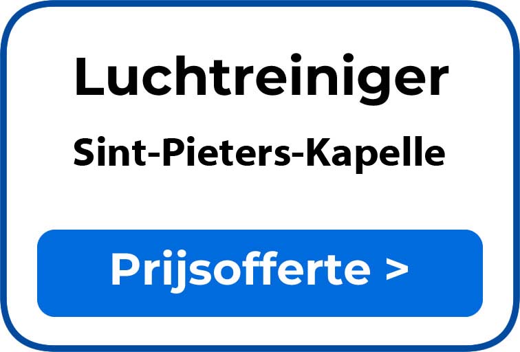 Beste luchtreiniger kopen in Sint-Pieters-Kapelle